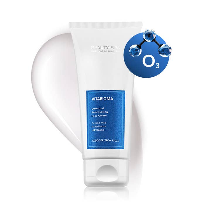 SPA INDUSTRY - Vendita all'ingrosso Creme idratanti antietà - Beauty Spa CREMA PREBIOTICA OZONIZZATA SPF 15 VITABIOMA, 100 ml