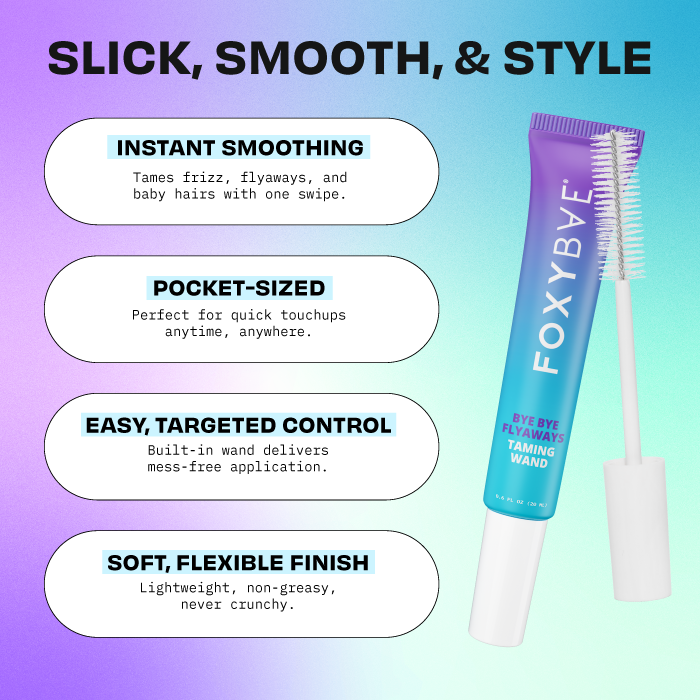 Foxybae Hair - Wholesale Hair Brush/Comb - Bye Bye Flyaways Taming Wand2