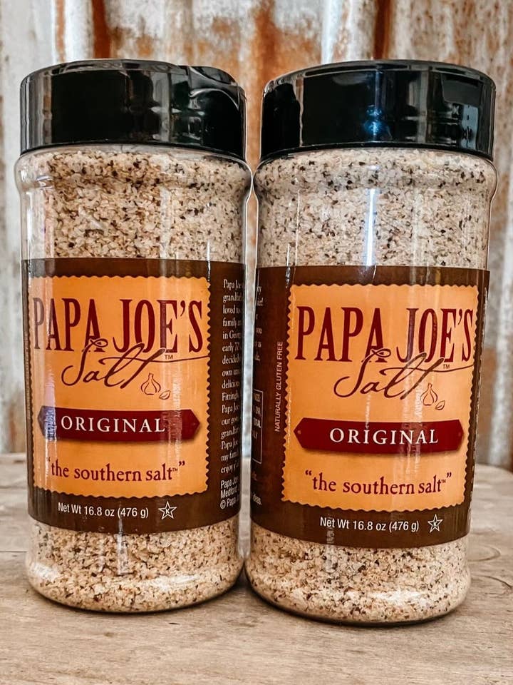Papa Joe's Salt, Large Duet 16.8 oz for wholesale by Papa Joe's Salt, LLC