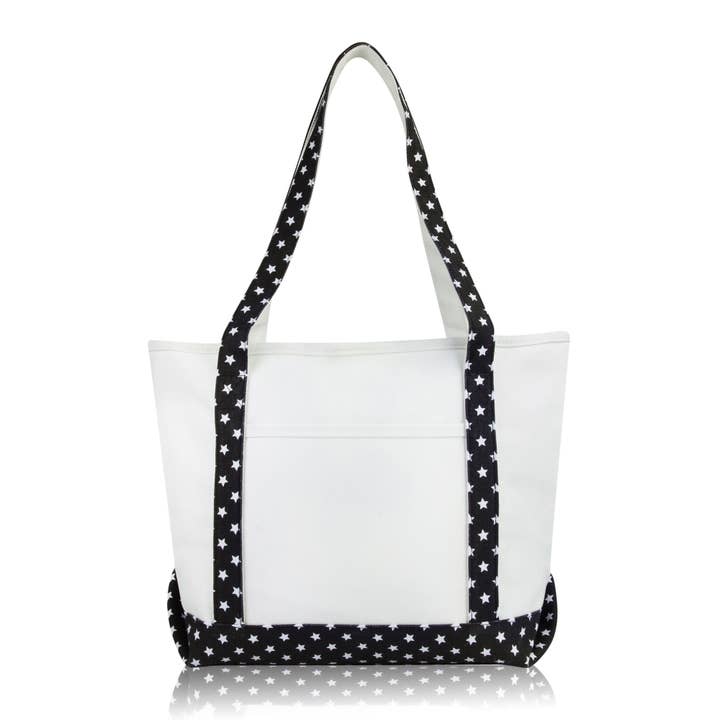 Dalix - Wholesale Tote Bag - Women's - DALIX Daily Shoulder Tote Bag Premium Cotton