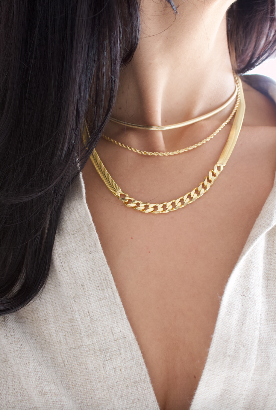 MIA Jewelry - Wholesale Link & Chain Necklace - Rope Chain3