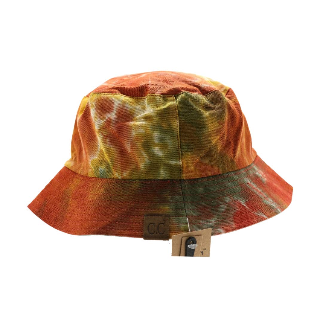 C.C Beanie – Engroshandel Bucket hat - Dame – Tie Dye Vendbar CC Bucket Hat ST21762