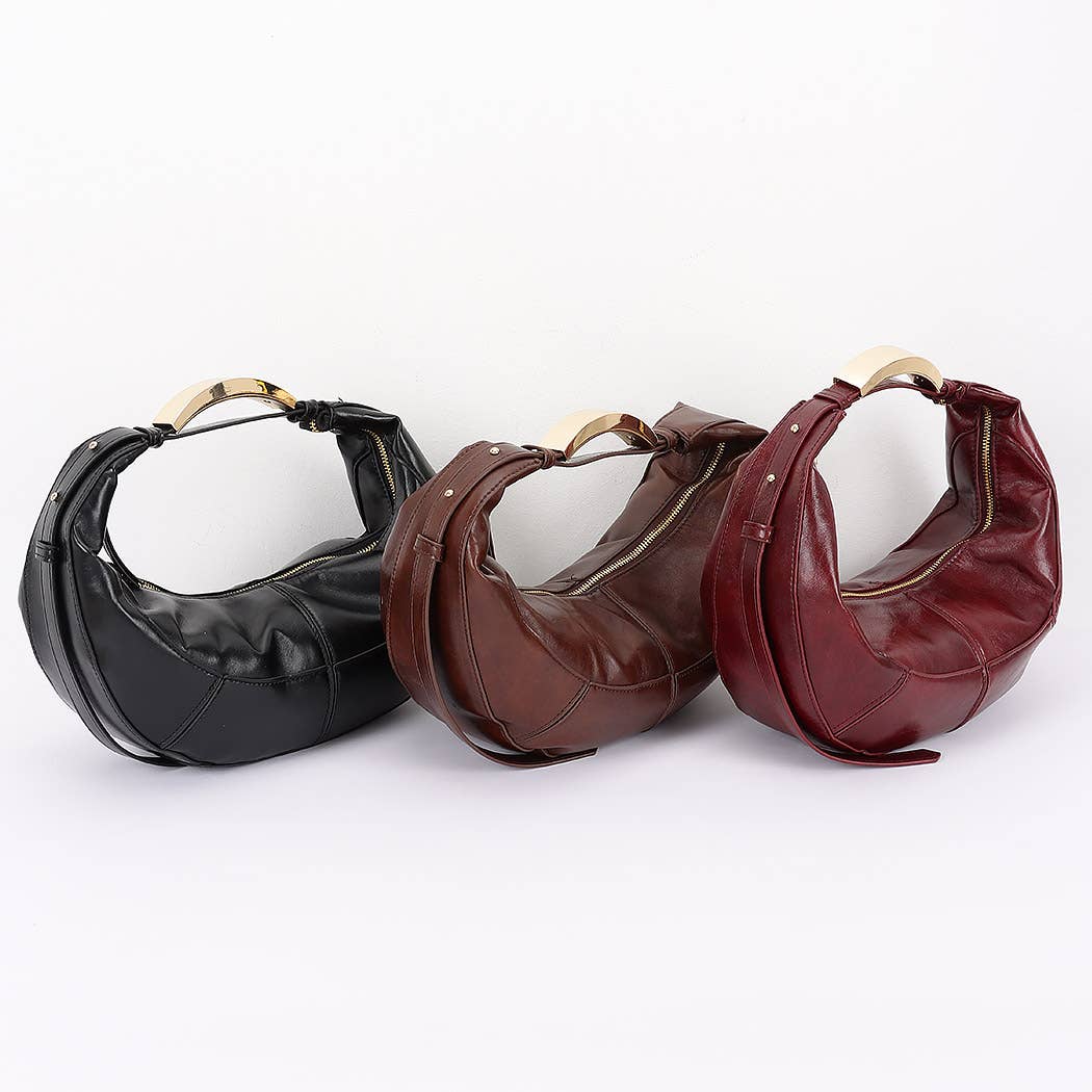 3AM BY H&D ACCESSORIES – wholesale Väska med handtag – Dam – Hobo-väska i konstläder6