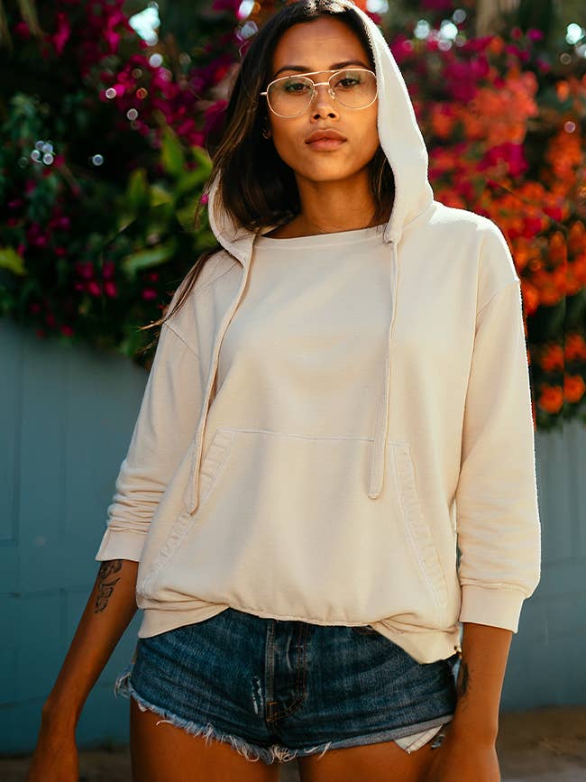 Midnight Hoodie for wholesale by Life Clothing Co