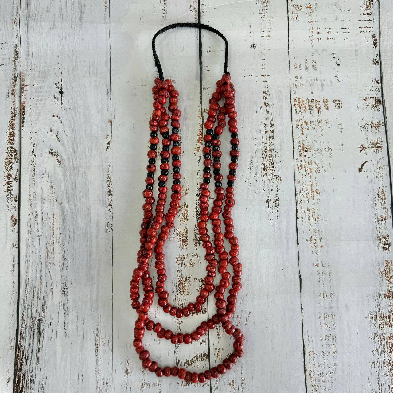 Hecho a mano - Vente Colliers à pendentif - Collier long de perles colorées3