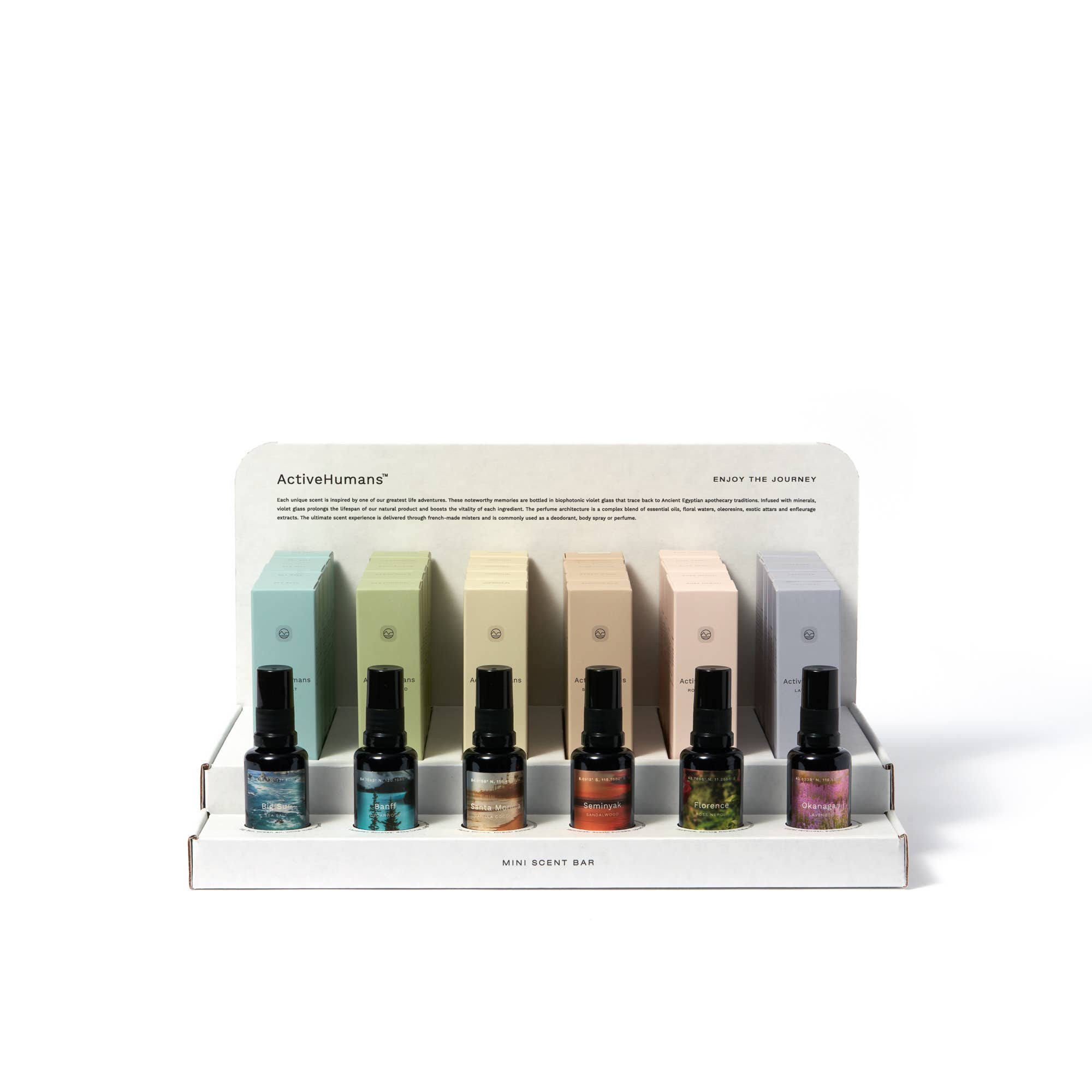 activehumans - Wholesale Deodorant - Unisex - *Bestseller* MINI SCENT BAR DISPLAY Fully Loaded2