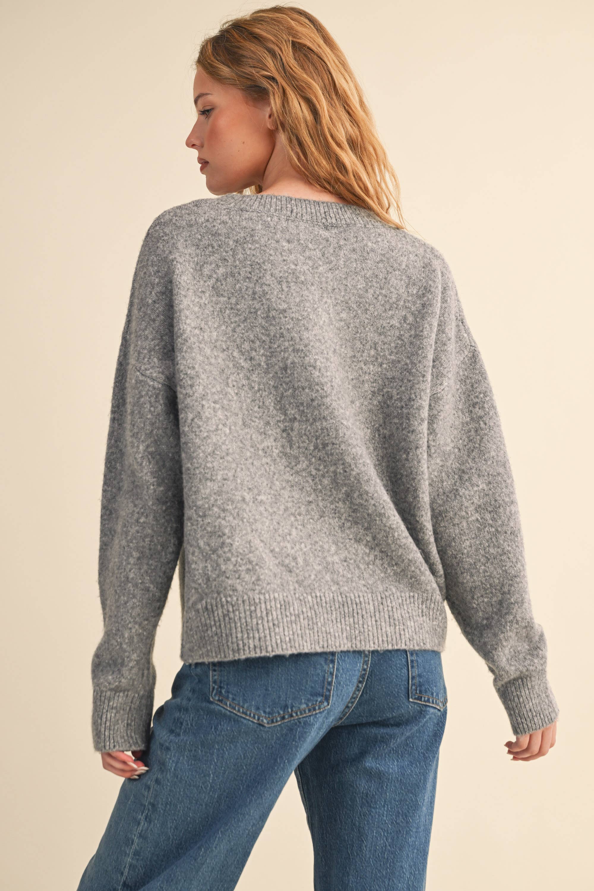 Klesis - Vente Pull en maille – femme - IT4429 87 HAUT EN MAILLE AVEC CONTRASTE DE DENTELLE19