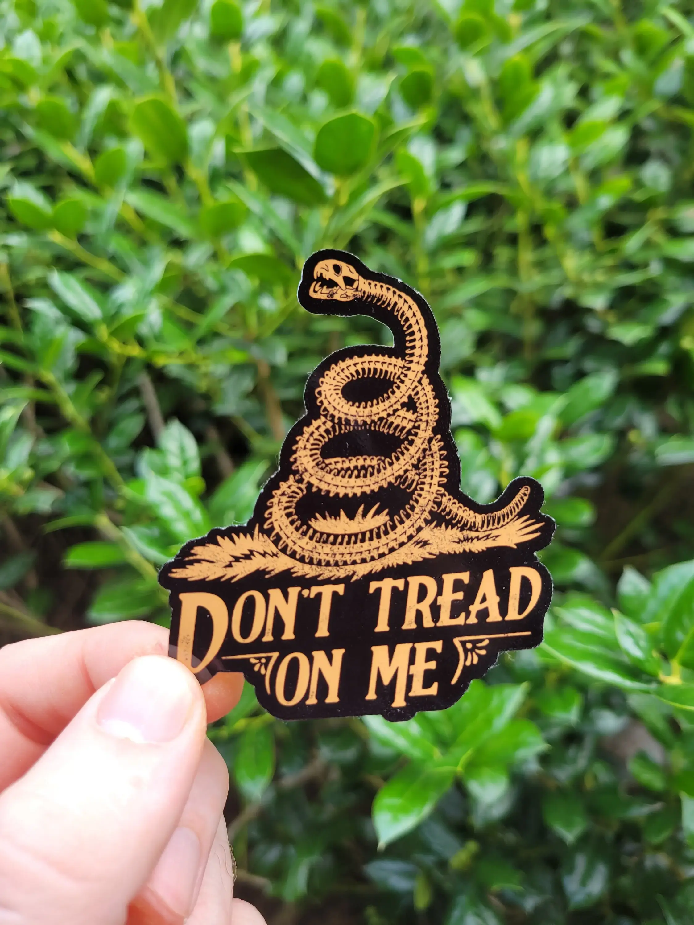 Pilgrim Trading Post - Wholesale Sticker - Don't Tread On Me Sticker | Gadsden Flag1
