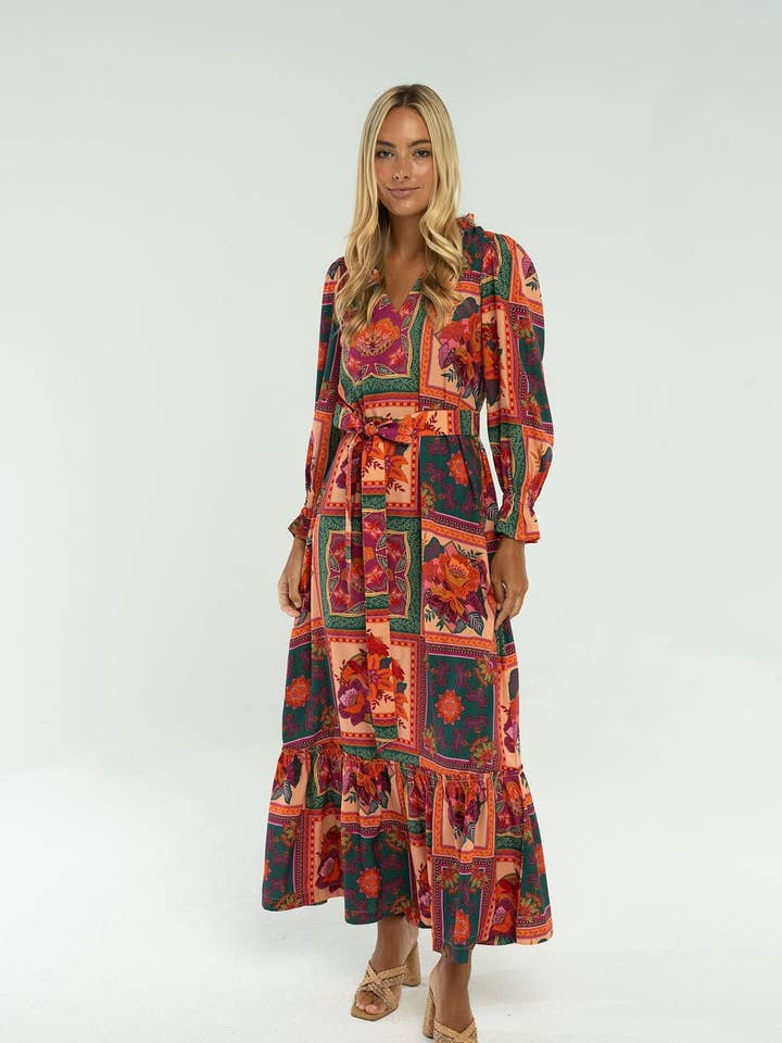 Vestito lungo Evelyn per la vendita all'ingrosso da parte di Briton Court