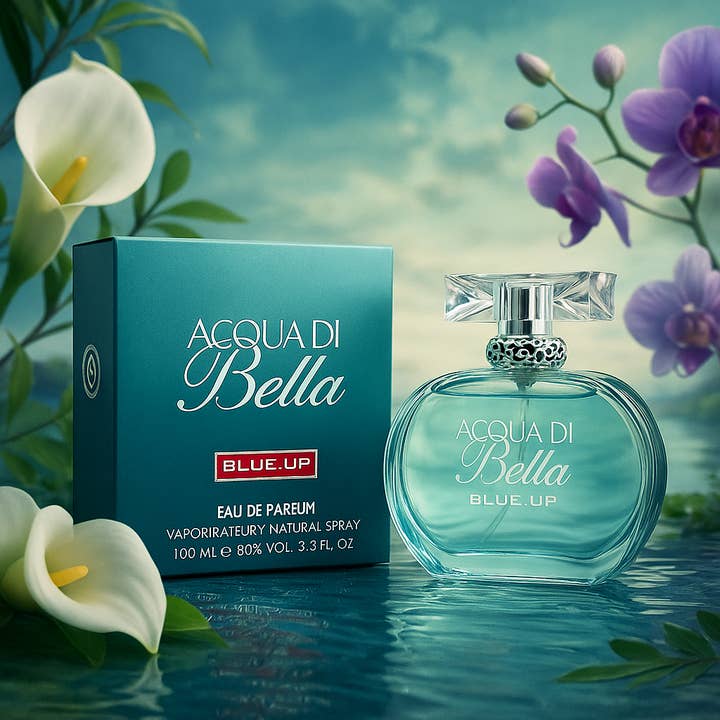 SDI-PARIS - Wholesale Perfume/Eau de Toilette - BLUE UP ACQUA DI BELLA – Women's Eau de Parfum 100 ml4