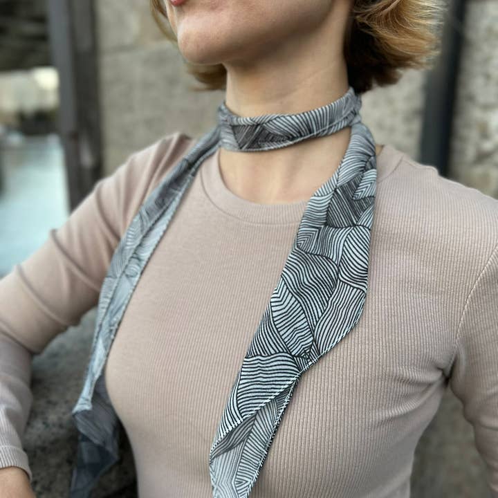 Ilke Usluca Design - Wholesale Scarf - Women's - Illusion Scarf4