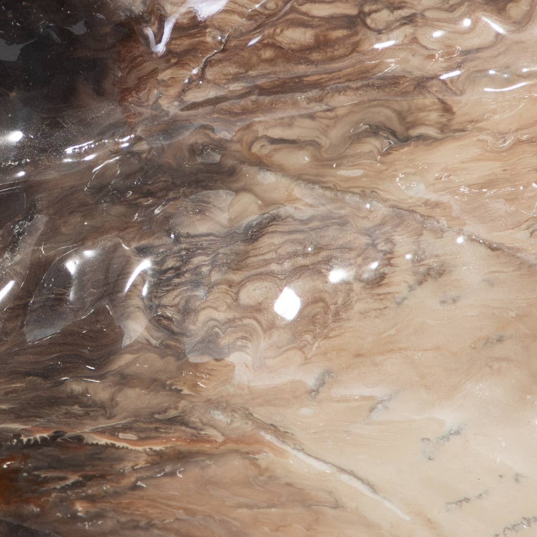 Sagebrook Home - Wholesale Decorative Tray - Multicolor 27 in. Metal Two-Tone Leaf Table Decor7