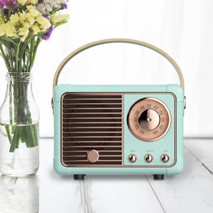 42POPS - Wholesale Speakers - ,, Retro Mini Wireless Bluetooth Speaker