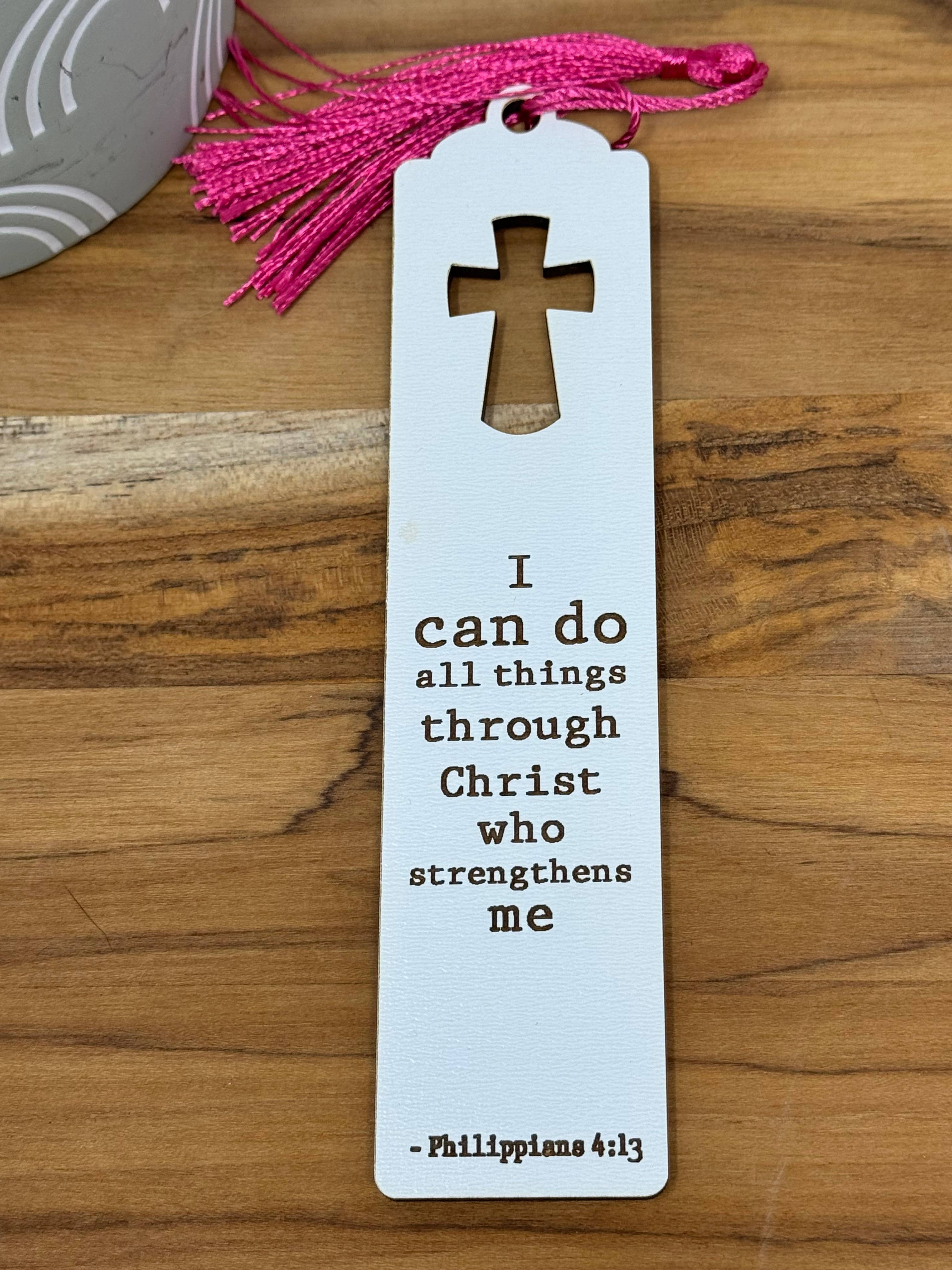 Tara’s Craft Room – Großhandel Lesezeichen – Holzgravierte Bibelvers-Lesezeichen6