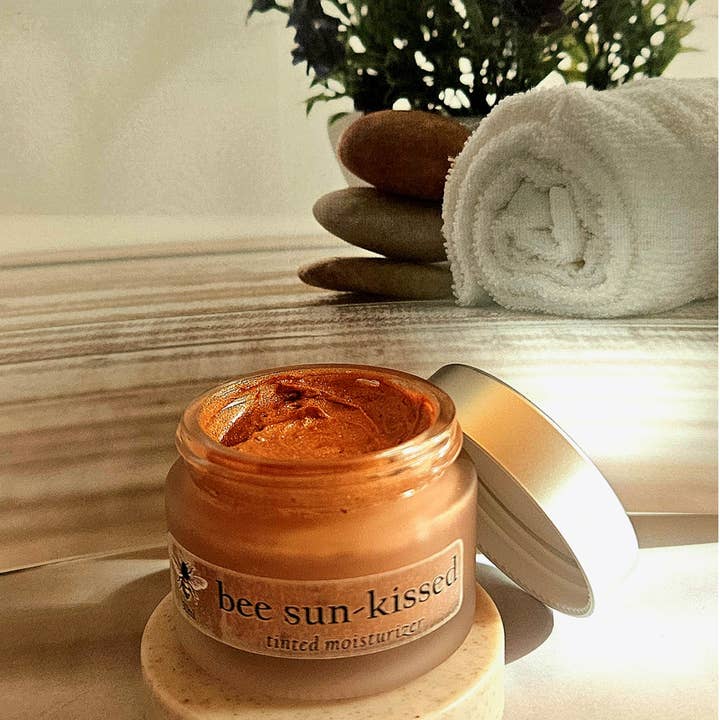 Bee sun-kissed tinted moisturizer
for wholesale by Beeline Skin Care