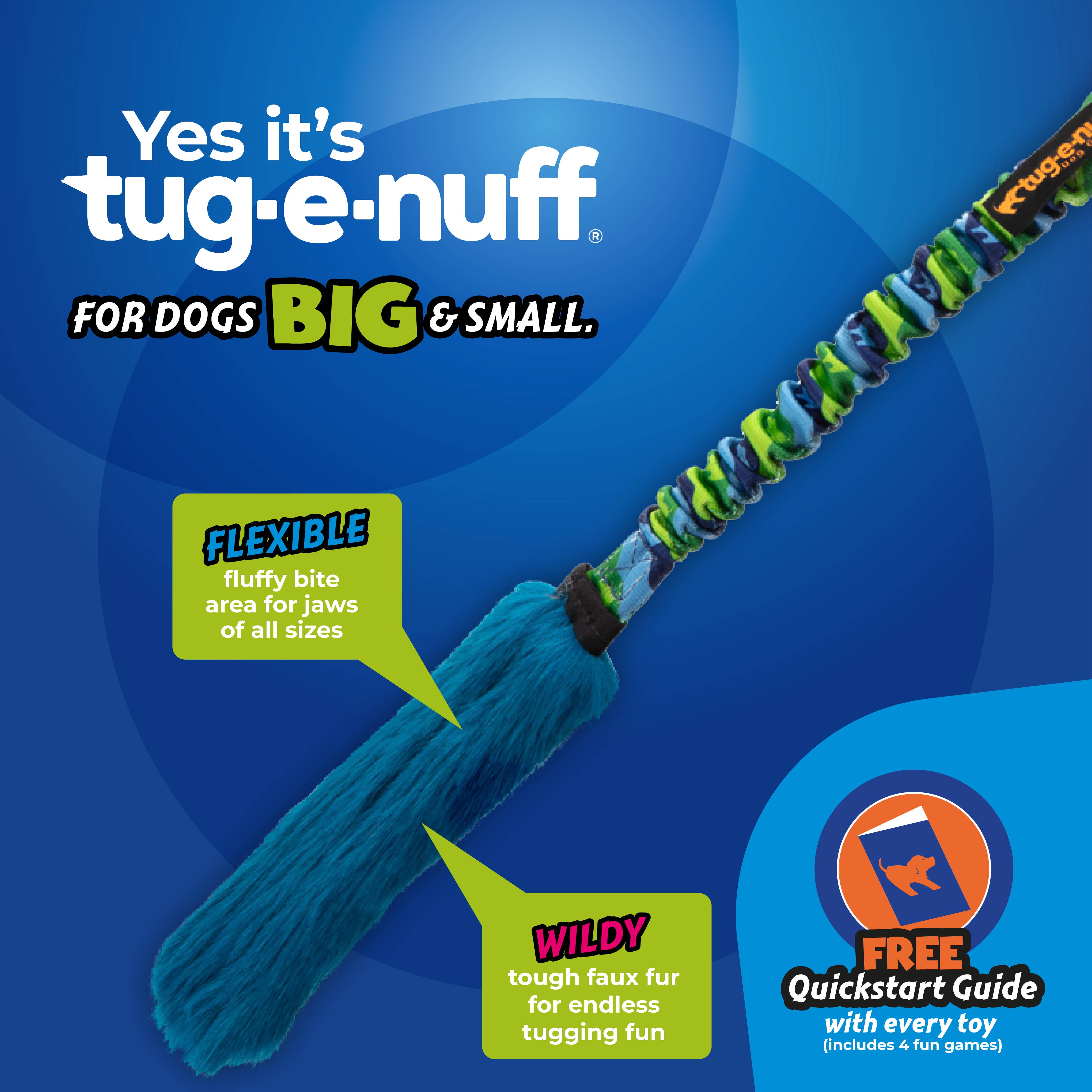 Tug-E-Nuff – wholesale Pet rope toy – Dog – Bright Fauxtastic | Tough Dog Toy | Tug-E-Nuff6