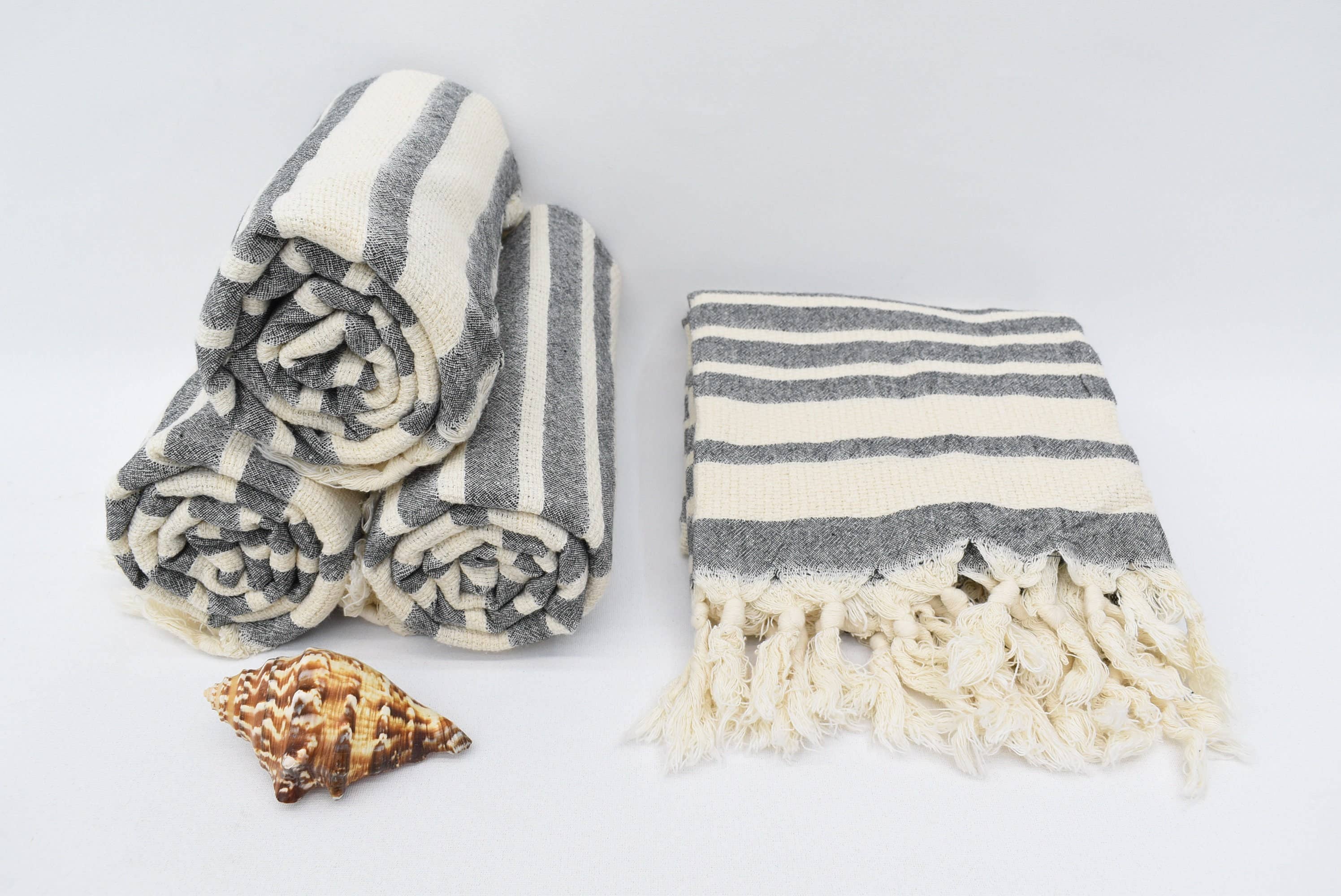 Organic Turkish Towels - Wholesale Bath Towel - Luxury Black Turkish Bath Towel, Perfect Gift Towel8