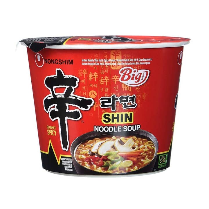 Nongshim Instant Noodles Shin Ramyun Spicy Big Bowl 114 g for wholesale by utoppa GmbH