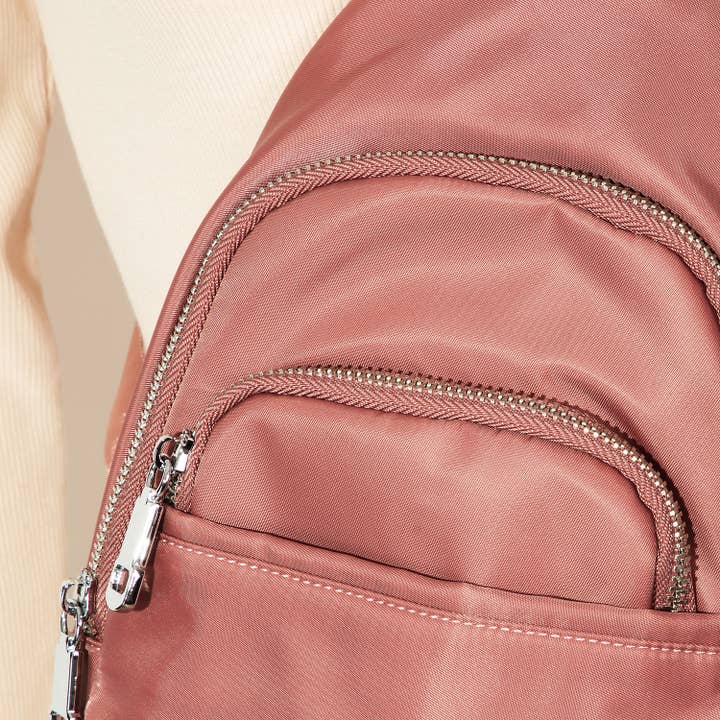 Collections by Fame Accessories - Wholesale Crossbody Bag - Women's - Nylon Sling Bag