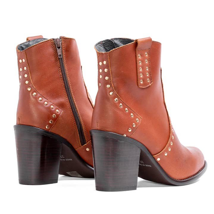Elodie – wholesale Booties – Women's – BOTIN CA-0173 NAPPA WITH STUDS
