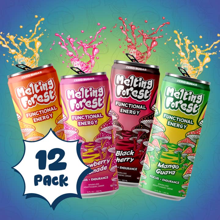 Mushroom Energy Drink | Variety Pack | Adaptogen for wholesale by Melting Forest