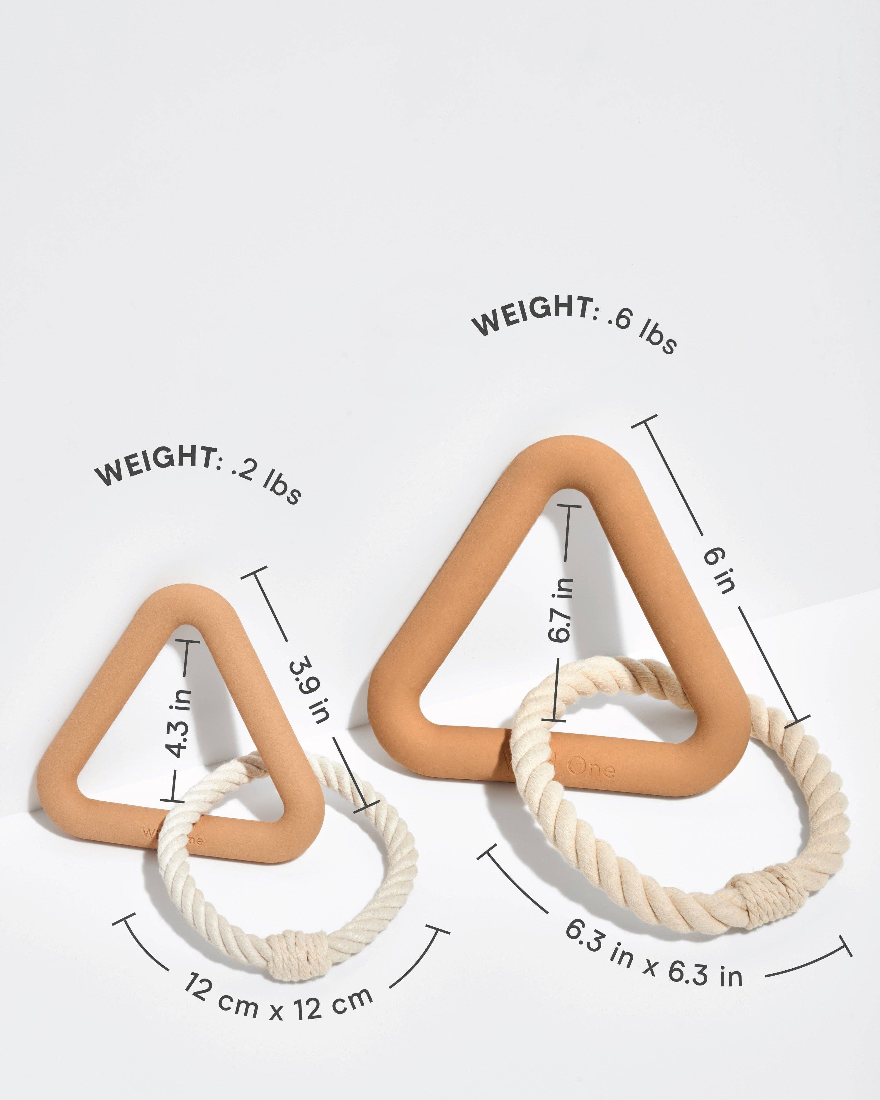 Wild One - Wholesale Pet Chew Toy - Dog - Triangle Tug24