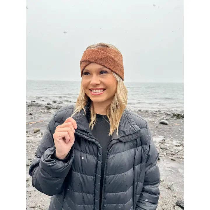 C.C Beanie - Wholesale Fashion Headband - Women's - Soft Crossed C.C Head Wrap HW207512