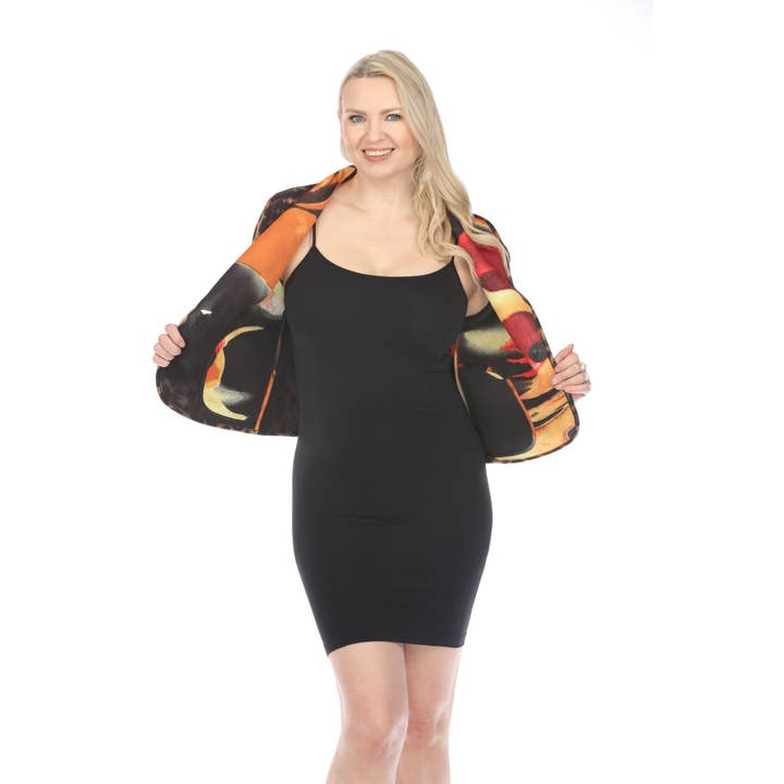 Short jacket Leopard B Plus Size for wholesale by Fenya V.