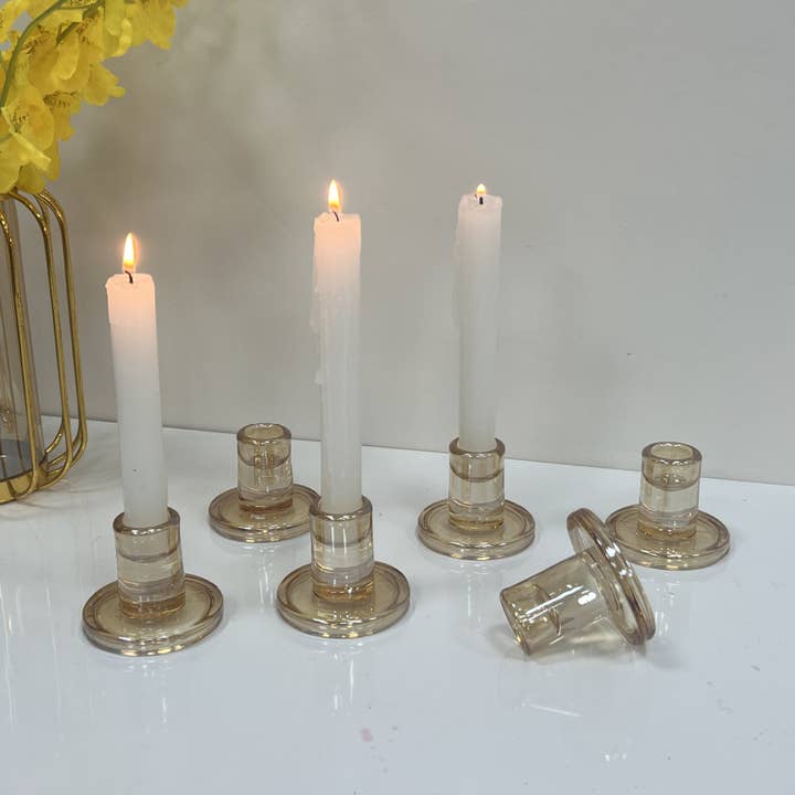 Sweet Home Deco - Wholesale Candle Holder - Hurricanes Candle Shade Chimney Tubes/Glass 10''T x 3''W8