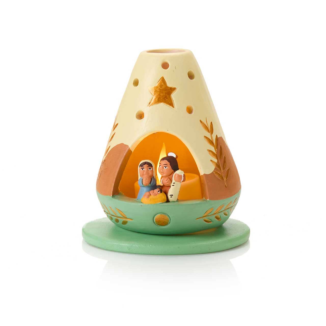 SERRV International - Wholesale Nativity Scene Decor - Andes Tea Light Christmas Nativity4