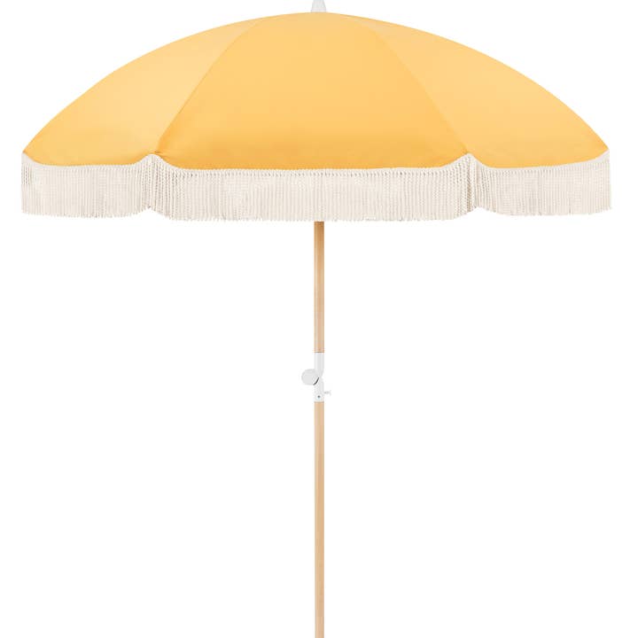 Golden Beach Umbrella for wholesale by Sunday Supply Co.
