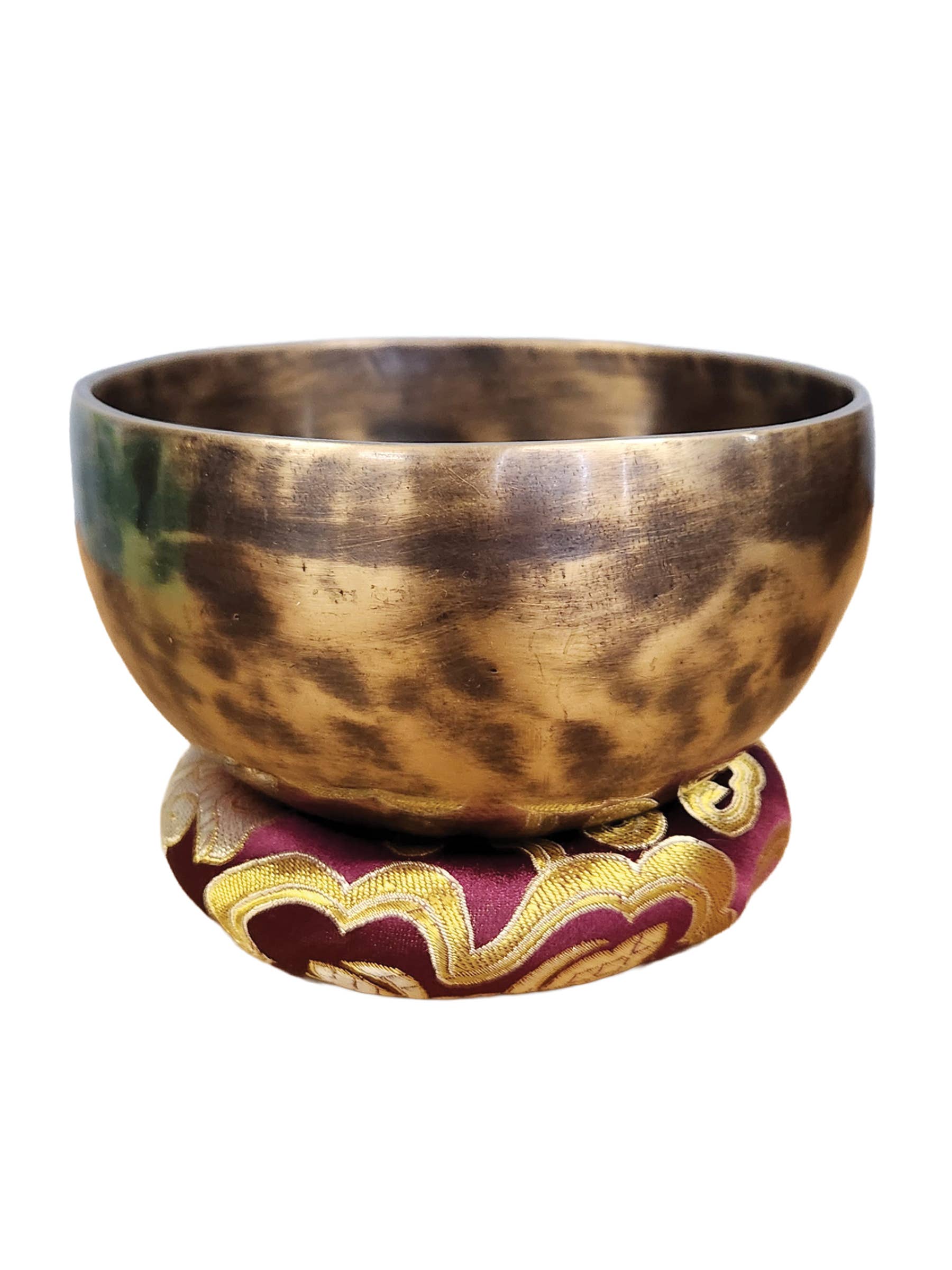 Yak & Yeti - Vente Accessoire de méditation - Petit bol chantant à finition antique battu à la main5