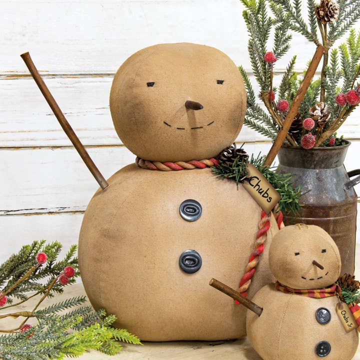 The Hearthside Collection - Wholesale Decorative Figurine - Chubs Snowman1