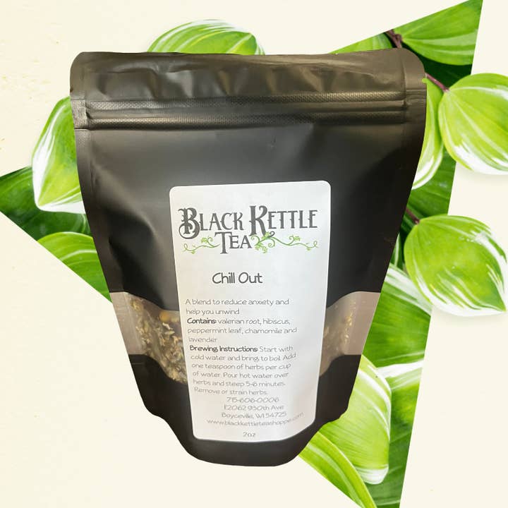 Chill Out Tea for wholesale by Black Kettle Tea