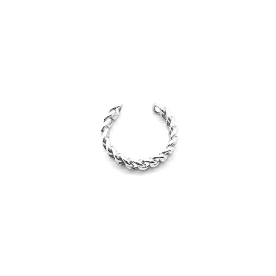 KIKICHIC - Wholesale Cuff/Wrap Earrings - Small Curb Chain Ear Cuff0