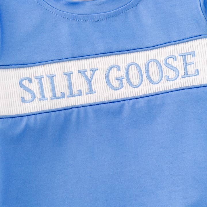 Auraquise - Vente Ensemble haut et short – enfant - Vêtements assortis d'été pour garçons frères avec broderie d'oie farfelue4