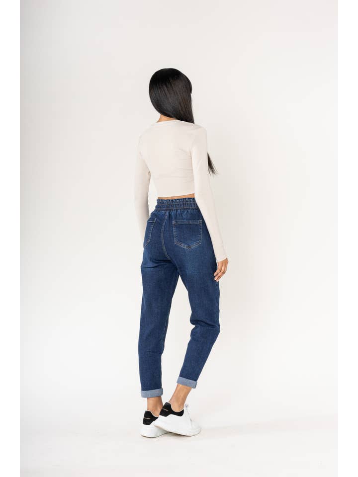 Nina Carter - Wholesale Pants - Women's - Panta jogg leopard elastic waist with drawstring P50031