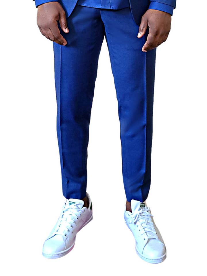 Royal Blue Trouser for wholesale by Isaiah Hemmingway