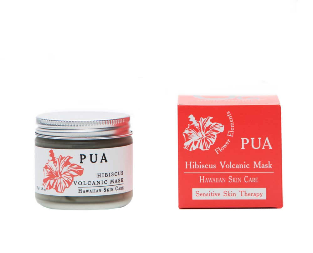 Ola Tropical Apothecary - Wholesale Skincare Face Mask - Pua Volcanic Hibiscus Mask | All Skin Therapy | 2 fl