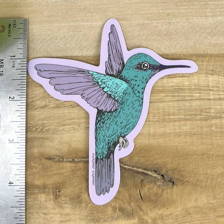 Hummingbird Sticker | Audubon | Stickers | Cadeaus voor wholesale door Counter Couture