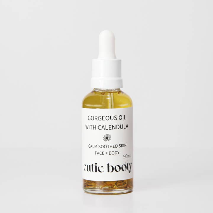 Gorgeous Oil with Calendula for wholesale by Cutie Booty Skincare