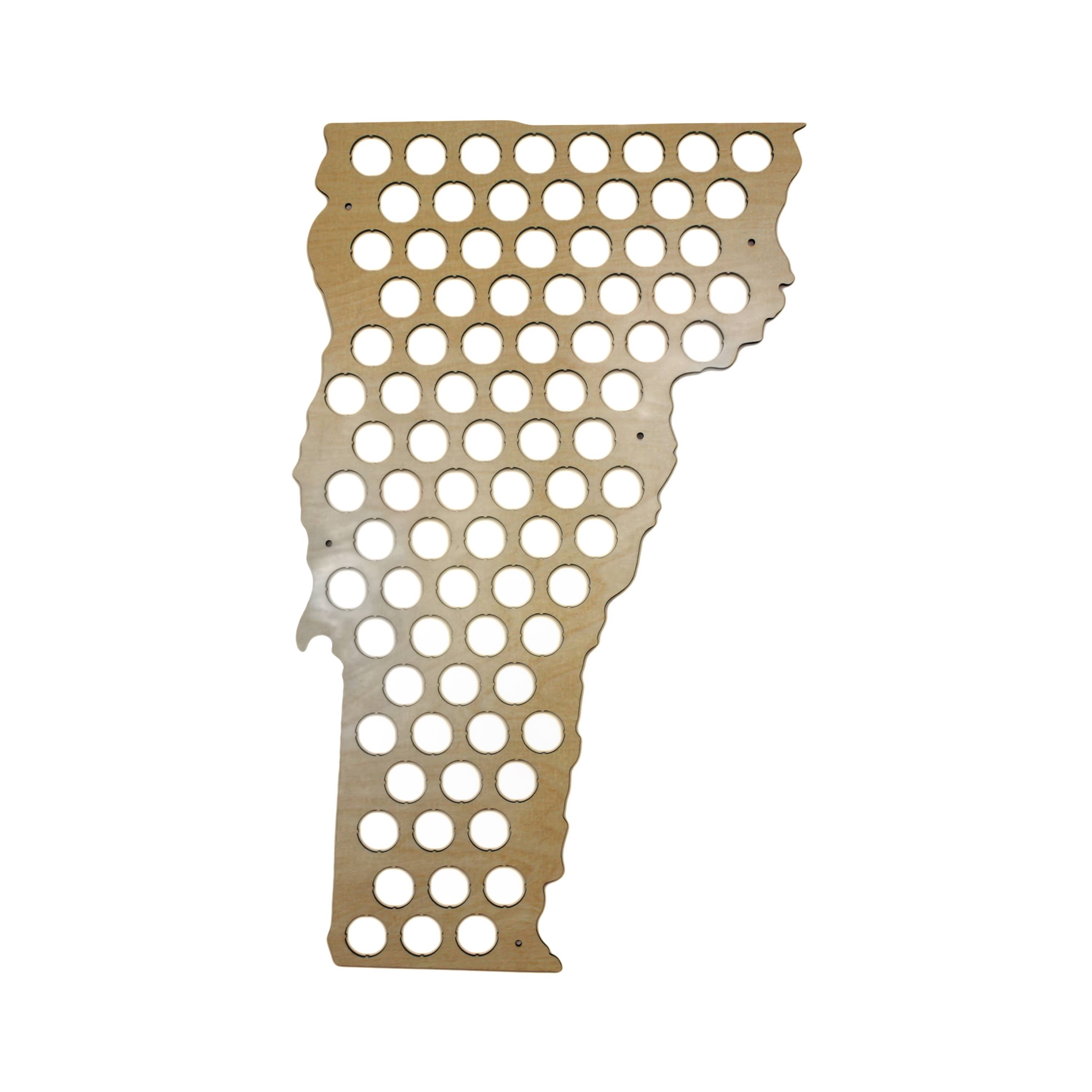 Torched Products – Engroshandel 3D-vægkunst – Mænds gave tilstand øl cap kort - Beer Cap Collector/Display44