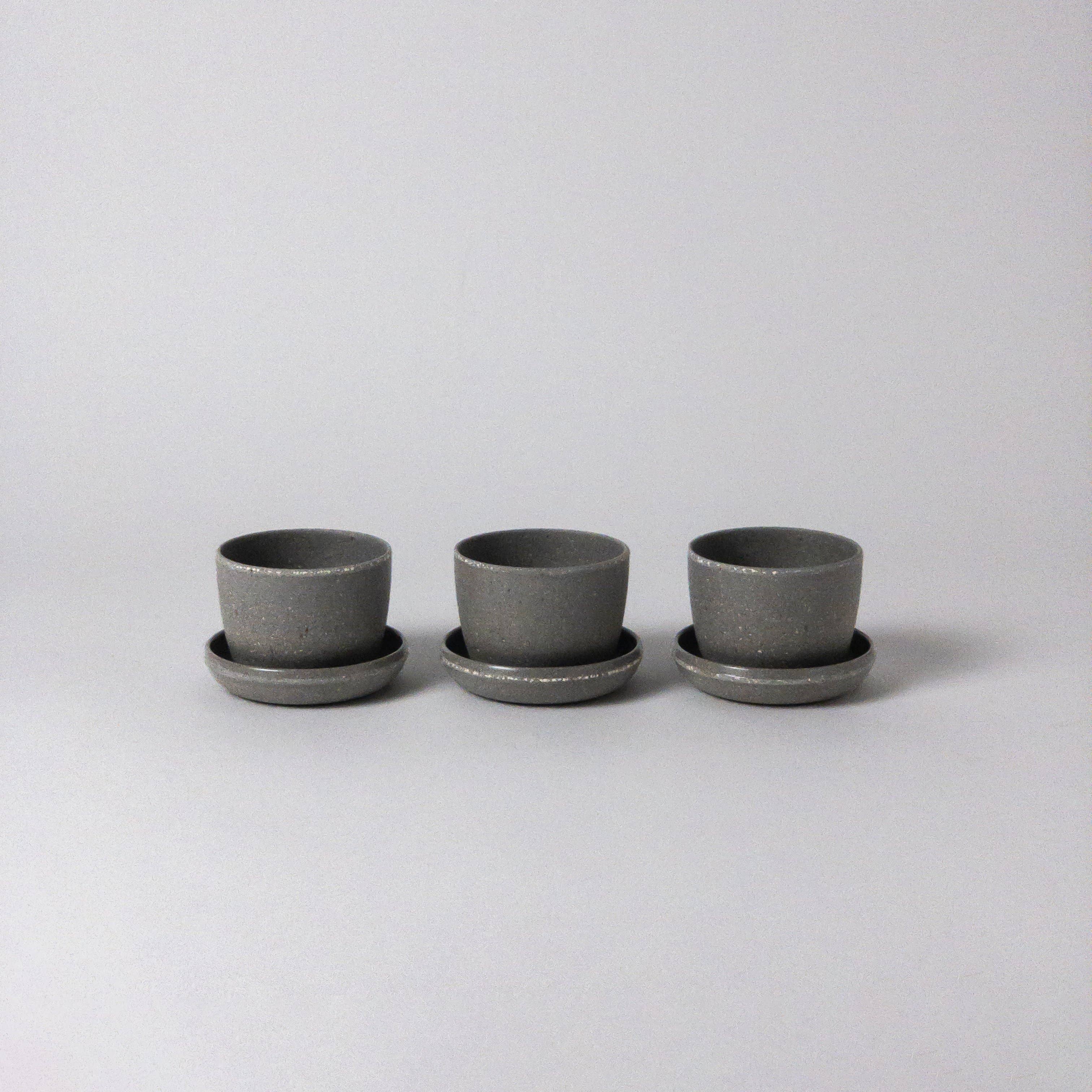 Kanso Designs - Wholesale Plant pot - Three Set | Mini Planters Harmony Set4