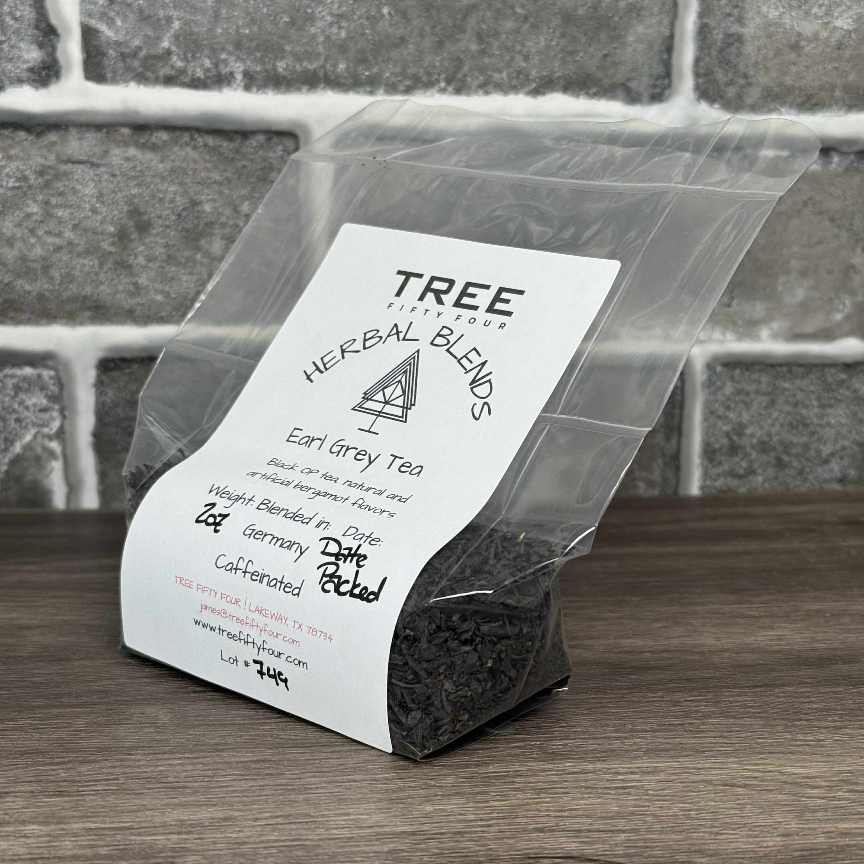 Tree Fifty Four - Wholesale Loose tea - Earl Grey Tea | 2oz - 1 KG | Bulk Tea0