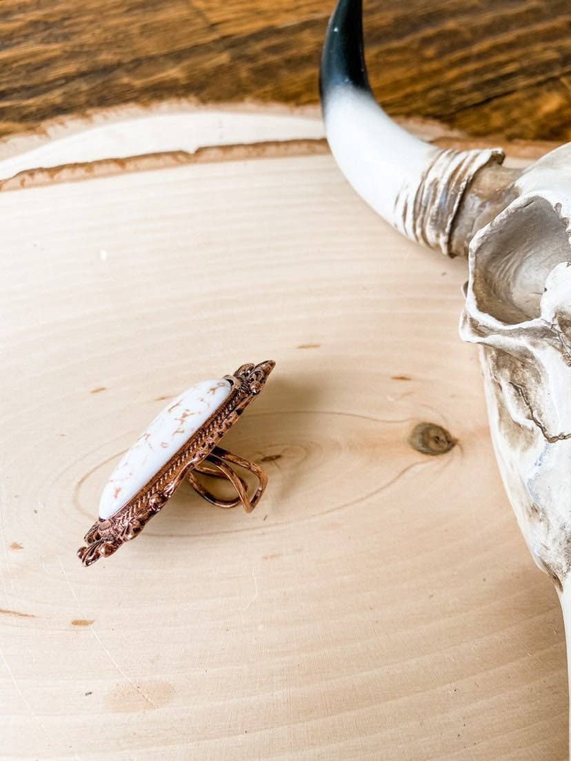 Boho Ranch Shop – wholesale Cocktail/statement ring – Oversized Western Navajo Statement Ring6