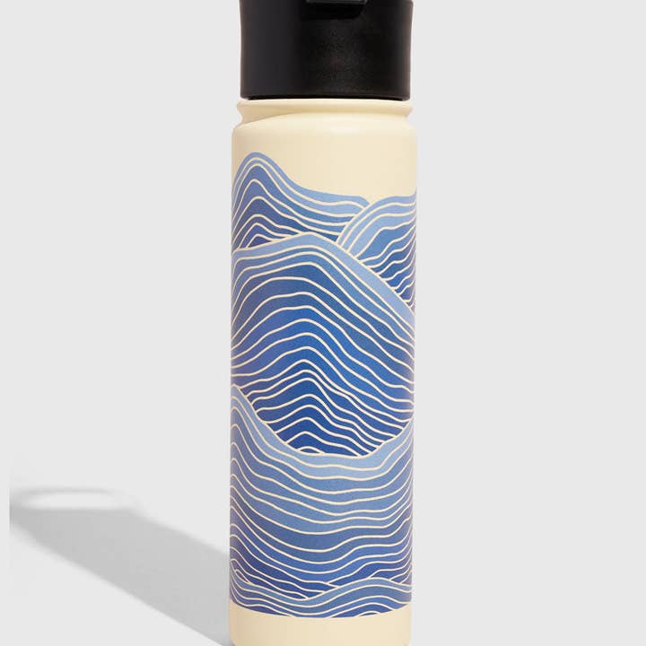 United By Blue - Wholesale Water Bottle - Insulated Steel Bottle 22 Oz.