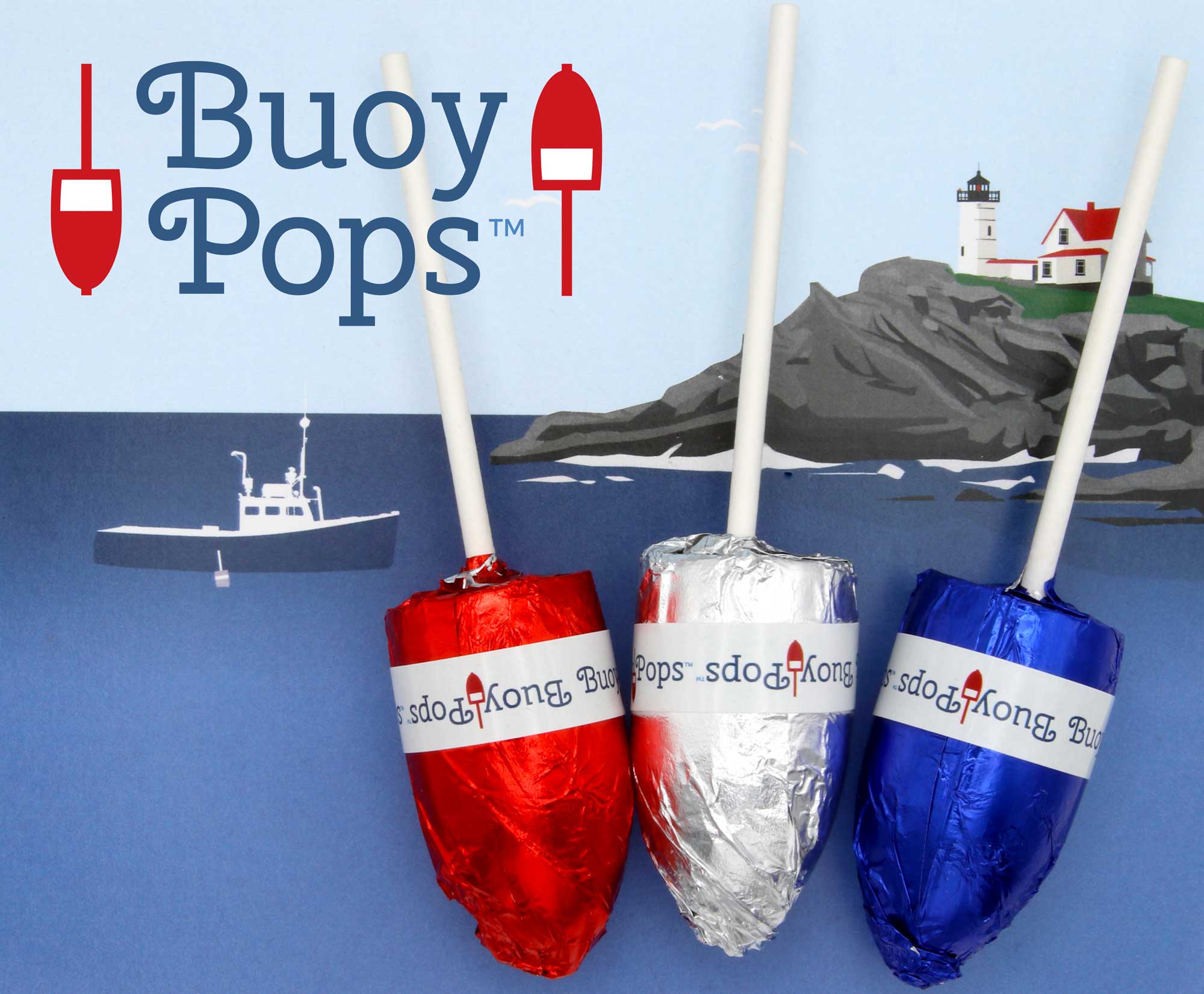 Buoy Pops - Wholesale Chocolate - Milk Chocolate Buoy Pops1