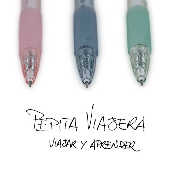 Pepita Viajera - Wholesale Pen - Pepita Viajera gel pen pack1