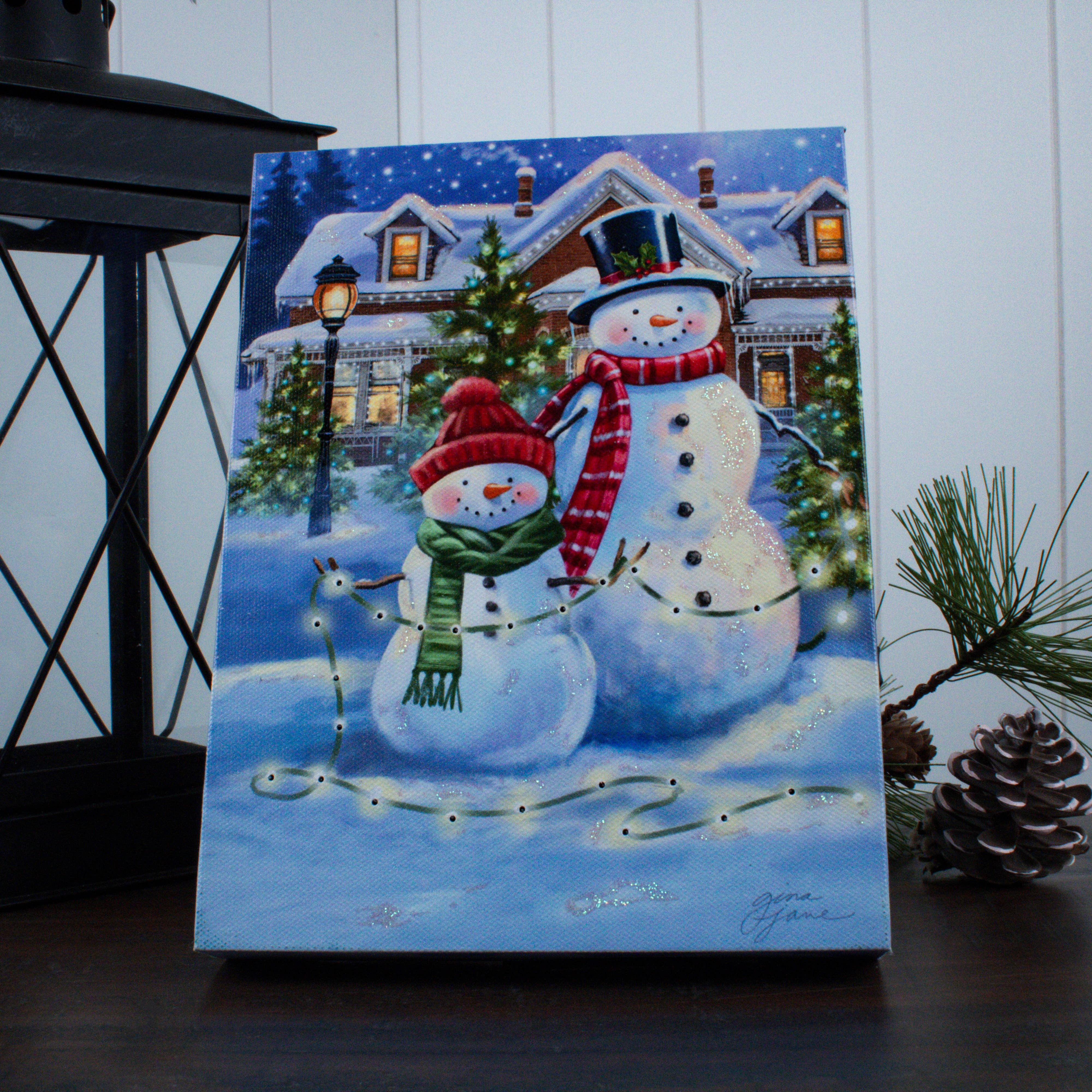 Glow Decor – wholesale Juldekoration – Ljusslingor 8x6 Upplyst Bordduk Canvas1