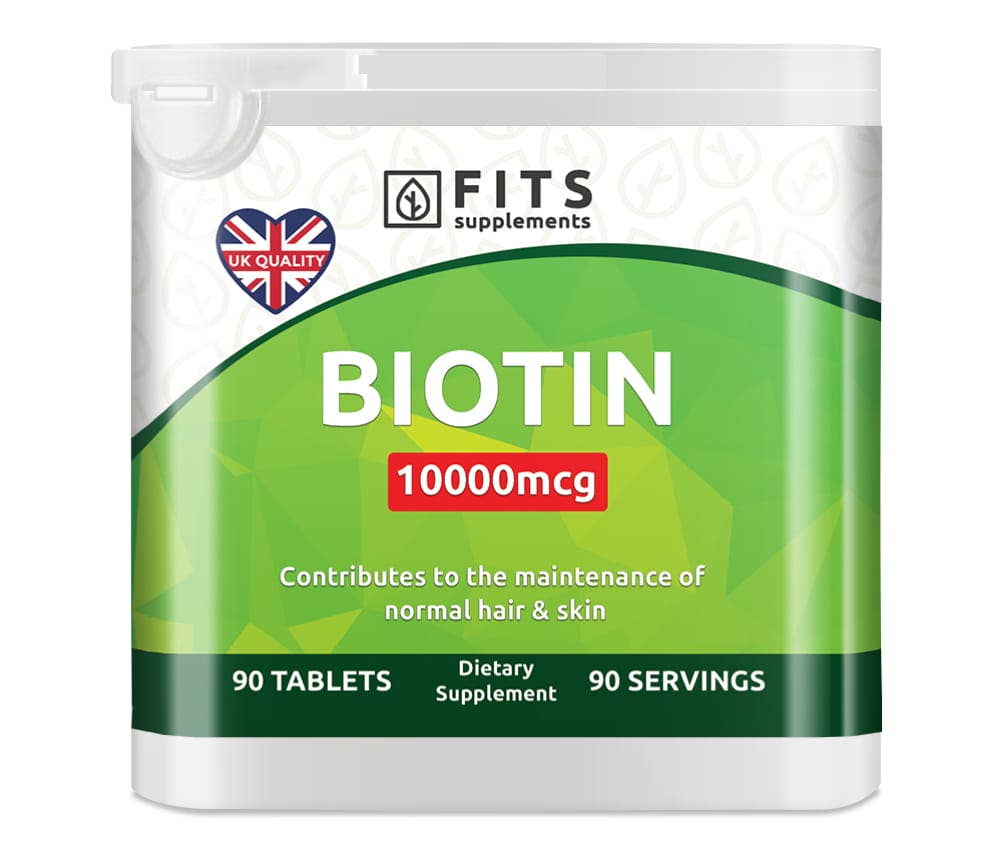 FITS - Wholesale Oral Supplement/Vitamin - Biotin 10,000mcg 90 tablets0